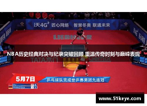 NBA历史经典对决与纪录突破回顾 重温传奇时刻与巅峰表现
